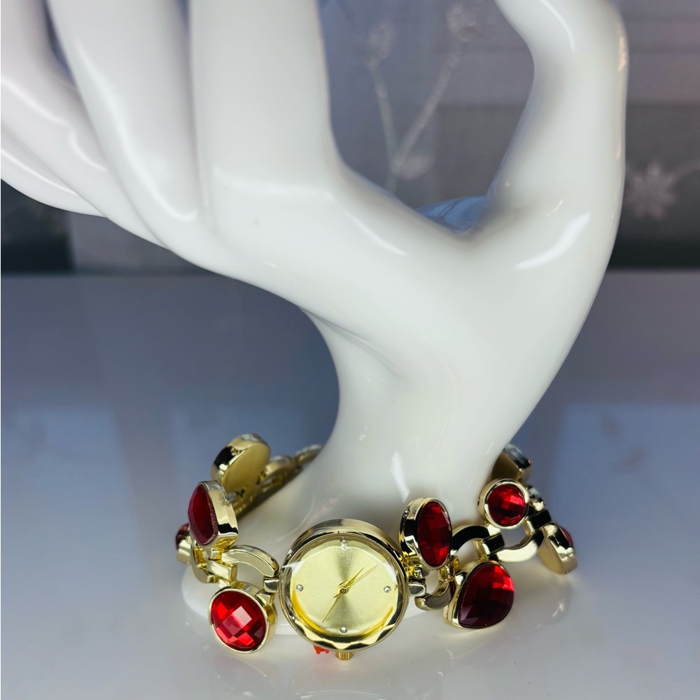 Style & Co Women's Glass Stone Bracelet Watch